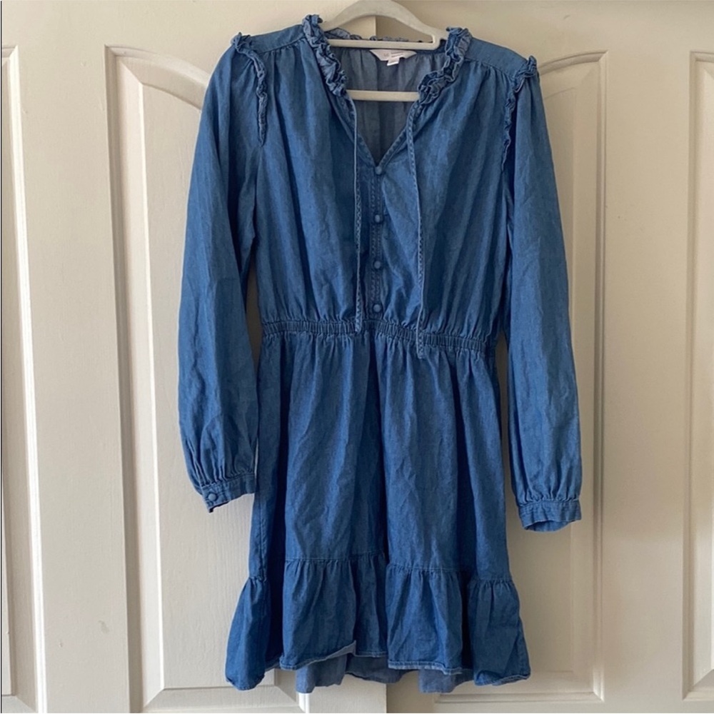 LC LAUREN  Ruffled Women’s Dress. Size M